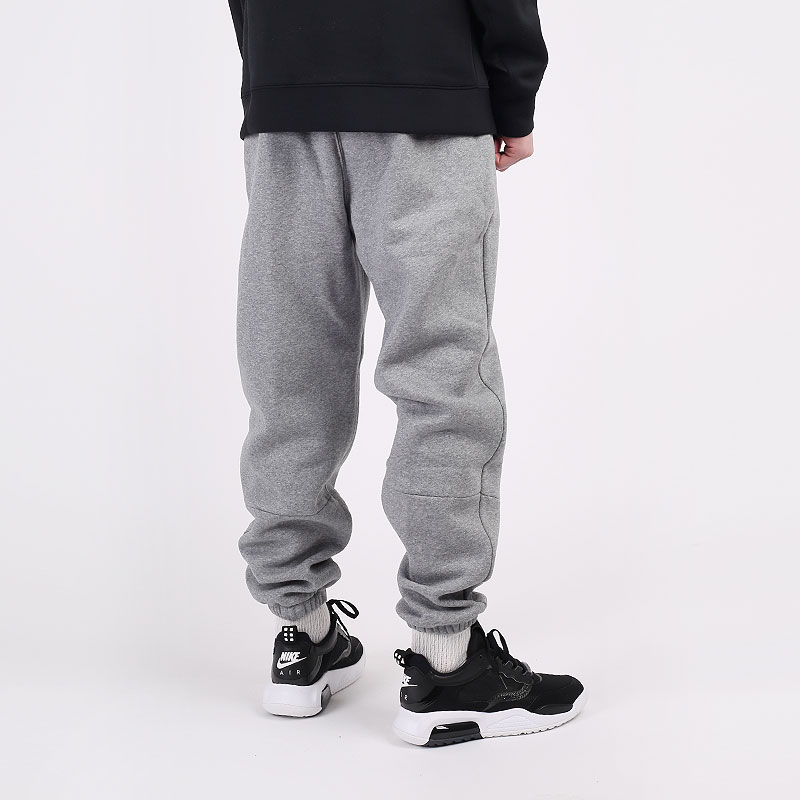 мужские серые брюки Jordan Jumpman Air Fleece Trousers CK6694-091 - цена, описание, фото 6